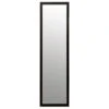 B&M Over Door Mirror 120 X 30cm - Black -Home Accessories Store 270480 Over The Door Mirror 120x30cm 31