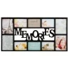 B&M Memories Multi Aperture Photo Frame 10pc 4 B&M Memories Multi Aperture Photo Frame 10pc - Image 2