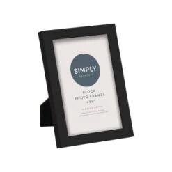 Simply Everyday 4 X 6" Block Frames 3pk - Black -Home Accessories Store 278309 3pk simply everyday block frames 4x6 black 3