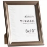 B&M Metallic Photo Frames 8 X 10" 2pk -Home Accessories Store 306046 Great Value Pack of 2 Metallic 8x10 inch Photo Frames easel1