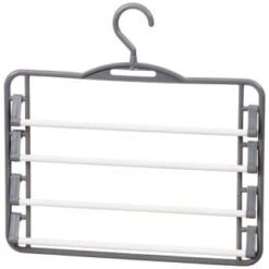 B&M Swivel Hook Trouser Hangers 2pk 11 B&M Swivel Hook Trouser Hangers 2pk -Home Accessories Store 320026 2 pack Trouser Hanger 2