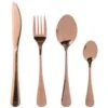 B&M Copper Cutlery Set 16pc 2 B&M Copper Cutlery Set 16pc -Home Accessories Store 320268 Copper 16pc Cutlery Set