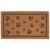 B&M Rubber & Coir Doormat - Paw Prints -Home Accessories Store 320572 rubber and coir doormat 5