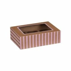 Betty Winters Cupcake Boxes 4pk -Home Accessories Store 320783 4pk cupcake boxes holds 6 pink 2