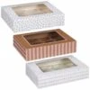 Betty Winters Large Cupcake Boxes 2pk -Home Accessories Store 320784 4pk cupcake boxes holds 12 group