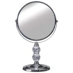 B&M Crystal Two-Sided Swivel Mirror 5 B&M Crystal Two-Sided Swivel Mirror -Home Accessories Store 323367 Crystal Mirror