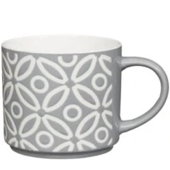 B&M Jumbo Embossed Stacking Mugs 4pk 11 B&M Jumbo Embossed Stacking Mugs 4pk -Home Accessories Store 329369 Jumbo Embossed Stacking Mugs Set of 4 2