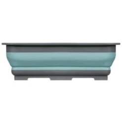Addis Collapsible Washing Up Bowl - Aqua & Grey -Home Accessories Store 332198 addis collapsible washing up bowl grey and aqua 2