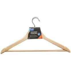 Addis Wooden Hangers 4pk -Home Accessories Store 333091 addis wooden hangers 4pk