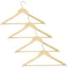 Addis Wooden Hangers 4pk -Home Accessories Store 333091 addis wooden hangers 4pk 3