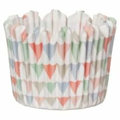 Betty Winters Paper Baking Cases 36pk - Pastel Triangles 8 Betty Winters Paper Baking Cases 36pk - Pastel Triangles -Home Accessories Store 335255 36pk paper baking cases pastel triangles 4