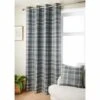 B&M Oakland Traditional Woven Grey Check Curtains 66 X 72" -Home Accessories Store 335327 335329 335330 335332 335333 akland traditional woven check curtain grey