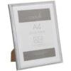 B&M A4 Metallic Picture Frame -Home Accessories Store 343016 a4 metallic frame