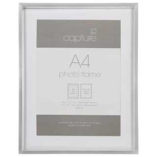 B&M A4 Metallic Picture Frame 4 B&M A4 Metallic Picture Frame - Image 2