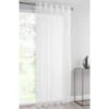 Amber Textured Voile 55 X 90" - White -Home Accessories Store 344999 amber white voile