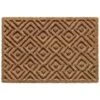 B&M Embossed Coir Doormat 40 X 60cm -Home Accessories Store 347536 embossed coir mat 40x60 cm