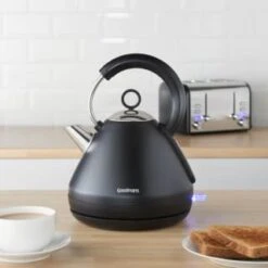 Goodmans Pyramid Kettle 1.5L - Matt Black 8 Goodmans Pyramid Kettle 1.5L - Matt Black -Home Accessories Store 354912 goodmans pyramid kettle black