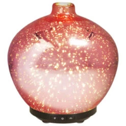 Essence Colour Changing Rose Gold Aroma Diffuser -Home Accessories Store 363278 colour changing glass aroma diffuser rosa red 2