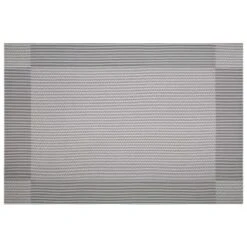 B&M Metallic Woven Placemats - Silver 4pk -Home Accessories Store 363869 4pk silver metallic woven placemats 4