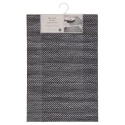 B&M Metallic Woven Placemats - Charcoal 4pk 11 B&M Metallic Woven Placemats - Charcoal 4pk -Home Accessories Store 363876 4pk woven charcoal placemats