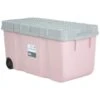 B&M Deluxe Storage Box 100L - Pink -Home Accessories Store 365398 100l deluxe storage box pink