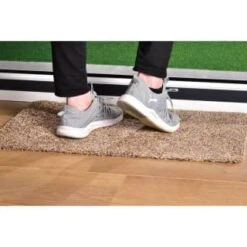 B&M Extra Large Antibacterial Doormat - Brown -Home Accessories Store 366004 366006 anti bac magic clean mat 2 1