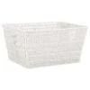 B&M Vannes Heart Cut Out Wicker Basket - White 1 B&M Vannes Heart Cut Out Wicker Basket - White -Home Accessories Store 366019 heart cut out wicker basket white