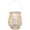 B&M Scandi Shore Rattan Style Lantern 2 B&M Scandi Shore Rattan Style Lantern -Home Accessories Store 368089 rattan lantern 2