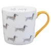 B&M Sausage Dog Print Mug -Home Accessories Store 369074 sausage dog print mug