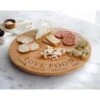 B&M Lazy Susan Rotating Bamboo Serve Board