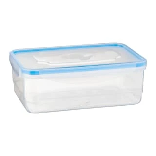 B&M Clip Top Food Containers 4pk - Blue 7 B&M Clip Top Food Containers 4pk - Blue - Image 5