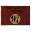 Harry Potter Doormat - This Way To Platform