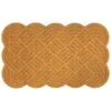 B&M Woven Coir Knot Doormat -Home Accessories Store 370223 woven coir knot