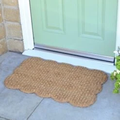 B&M Woven Coir Knot Doormat -Home Accessories Store 370223 woven coir knot 2