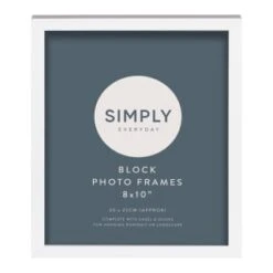 Simply Everyday 8 X 10" Block Frames 3pk - White 7 Simply Everyday 8 X 10" Block Frames 3pk - White -Home Accessories Store 370280 3pk simply everyday block frames 8x10 white 2