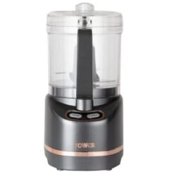 Tower Compact Food Processor 400ml - Grey & Rose Gold 8 Tower Compact Food Processor 400ml - Grey & Rose Gold -Home Accessories Store 371731 tower compact food processor