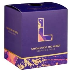 B&M Alphabet Candle (Assorted) - Sandalwood & Amber 18 B&M Alphabet Candle (Assorted) - Sandalwood & Amber -Home Accessories Store 372815 372816 372849 alphabet candle sandalwood and amber l