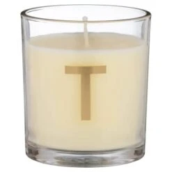 B&M Alphabet Candle (Assorted) - Sandalwood & Amber 16 B&M Alphabet Candle (Assorted) - Sandalwood & Amber -Home Accessories Store 372815 372816 372849 alphabet candle sandalwood and amber t1