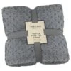 Waffle Faux Fur Throw - Grey 2 Waffle Faux Fur Throw - Grey -Home Accessories Store 372931 heritage collection waffle faux fur throw 130x160cm 4
