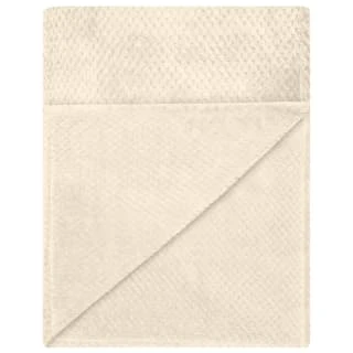 Waffle Faux Fur Throw - Cream 5 Waffle Faux Fur Throw - Cream - Image 3