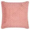 Waffle Faux Fur Cushion - Blush 1 Waffle Faux Fur Cushion - Blush -Home Accessories Store 373028 waffle faux fur cushion blush