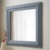 B&M Dorset Square Mirror - Grey -Home Accessories Store 374553 dorset mirror grey