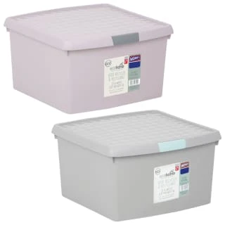 B&M Waffle Clip Box 25.5L - Blush 9 B&M Waffle Clip Box 25.5L - Blush - Image 7