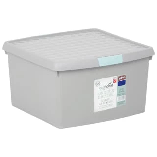 B&M Waffle Clip Box 25.5L - Grey 3 B&M Waffle Clip Box 25.5L - Grey