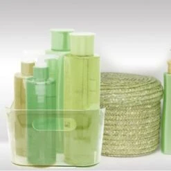 B&M Small Clear Storage Tub -Home Accessories Store 376039 376040 clear storage tub 2