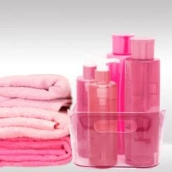 B&M Small Clear Storage Tub -Home Accessories Store 376039 376040 clear storage tub 3