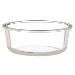 B&M Round Glass Food Containers With Bamboo Lid 2pk 10 B&M Round Glass Food Containers With Bamboo Lid 2pk -Home Accessories Store 376822 2 round glass food containers 3