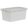 B&M Storage Box With Lid 11L - Graphite -Home Accessories Store 377031 11l storage box grey 2