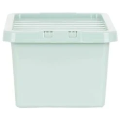 B&M Storage Box With Lid 11L - Sage 9 B&M Storage Box With Lid 11L - Sage -Home Accessories Store 377036 11l storage box sage 2