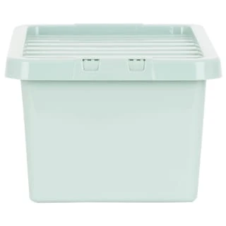 B&M Storage Box With Lid 11L - Sage 5 B&M Storage Box With Lid 11L - Sage - Image 3